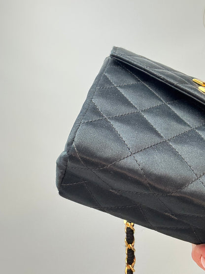 Chanel Satin Envelope Oversized CC Bag