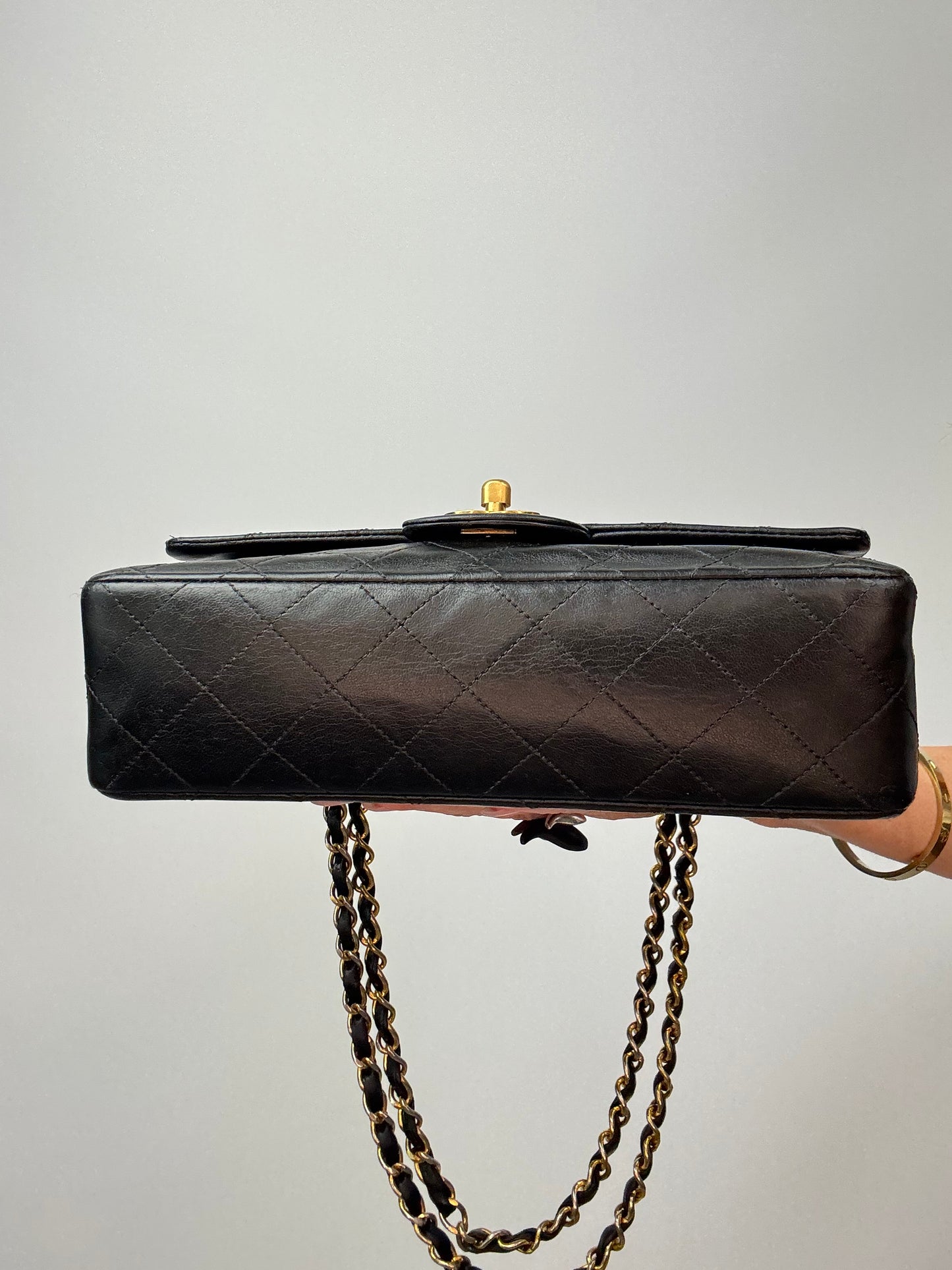 Chanel Vintage Small Lambskin Classic Flap