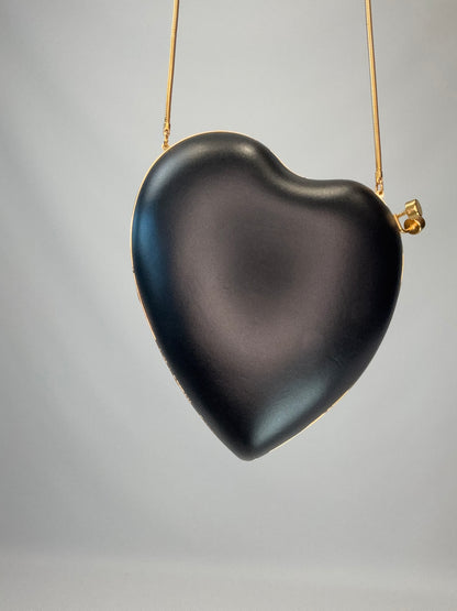 Saint Laurent Love Box Crossbody -Black