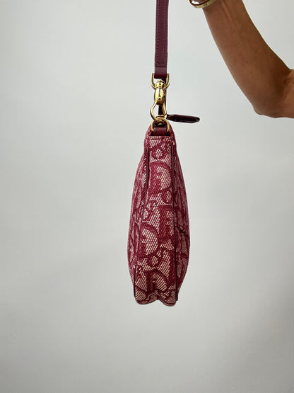 Christian Dior Diorissimo Saddle Pochette