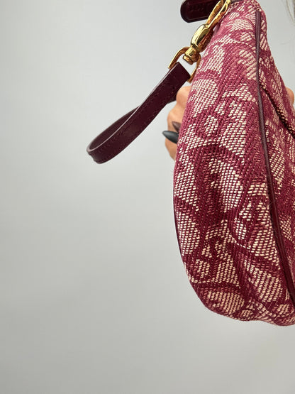 Christian Dior Diorissimo Saddle Pochette