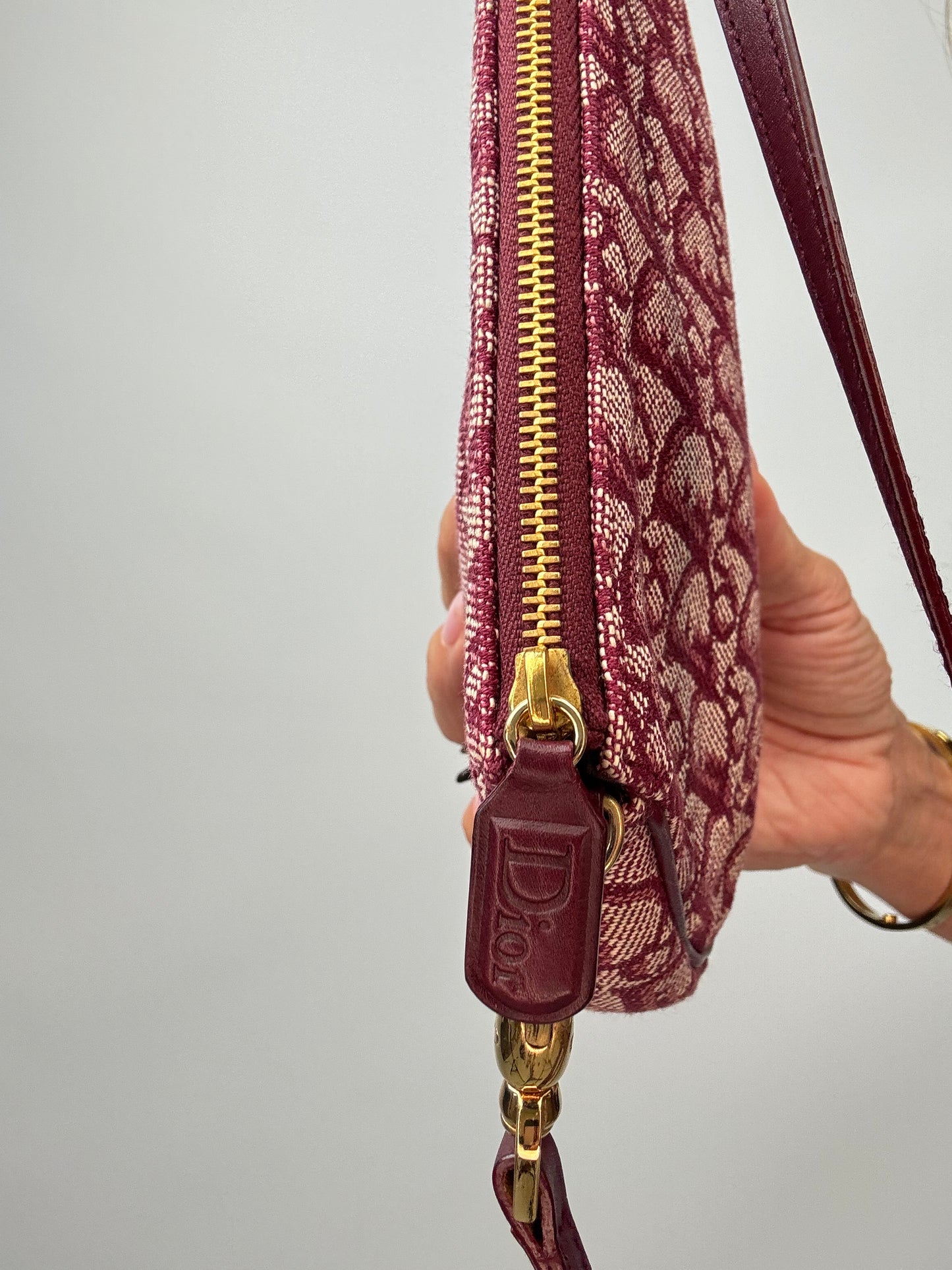Christian Dior Diorissimo Saddle Pochette