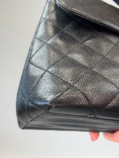 Chanel Vintage Kelly Caviar Bag -Vintage