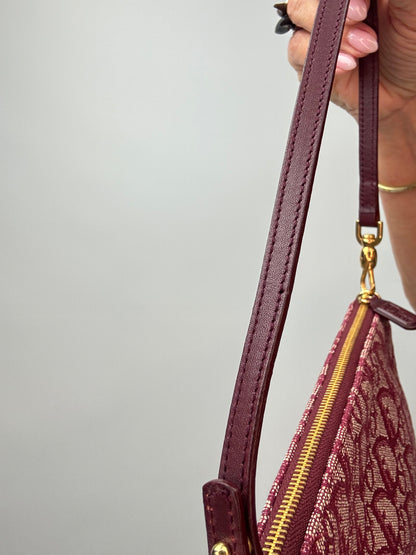 Christian Dior Diorissimo Saddle Pochette