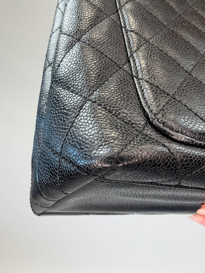 Chanel Vintage Kelly Caviar Bag -Vintage