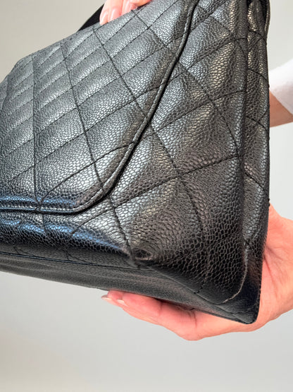 Chanel Vintage Kelly Caviar Bag -Vintage