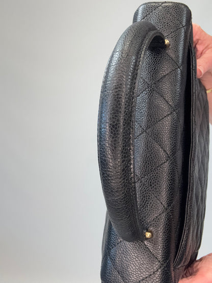 Chanel Vintage Kelly Caviar Bag -Vintage