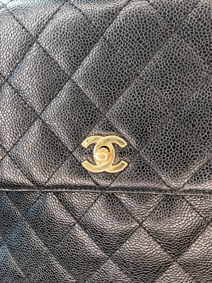 Chanel Vintage Kelly Caviar Bag -Vintage