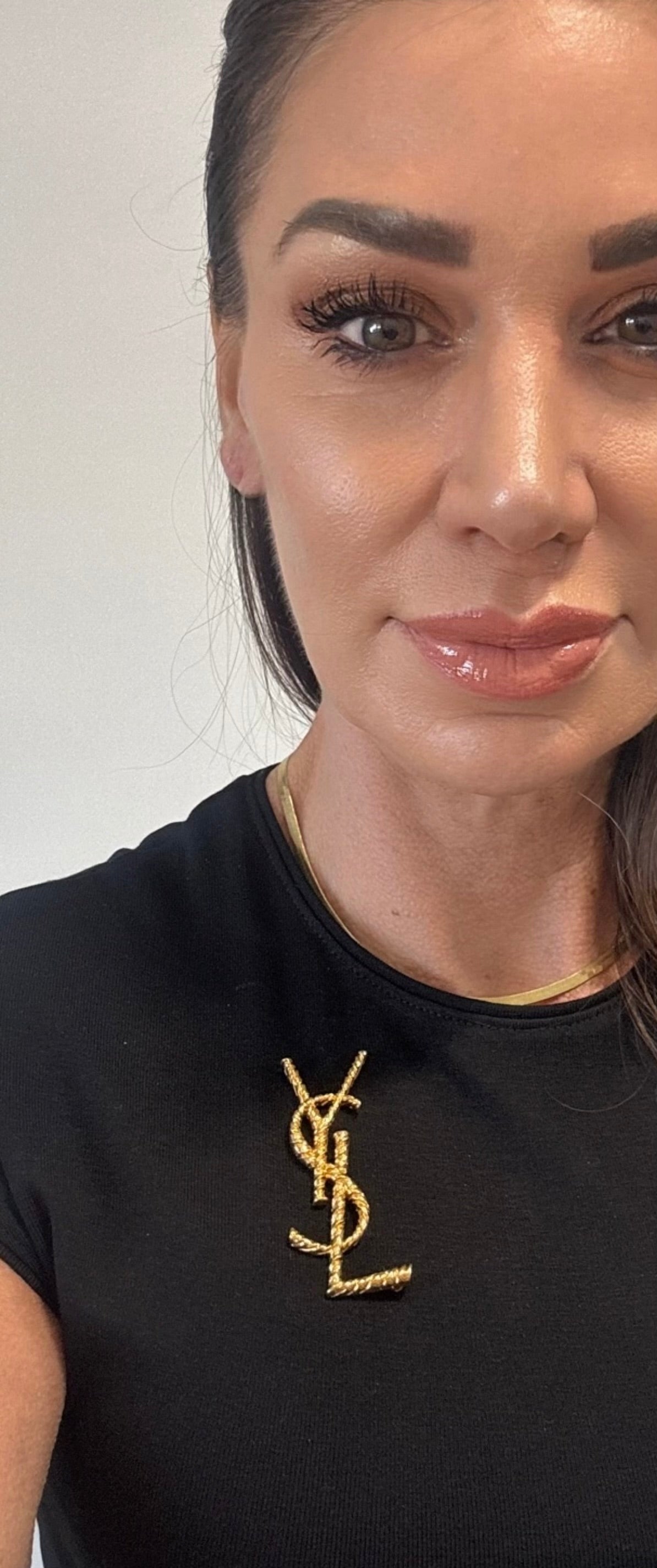 Saint Laurent Brooch