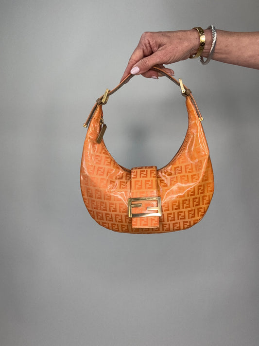 Fendi Zucchino Croissant Bag