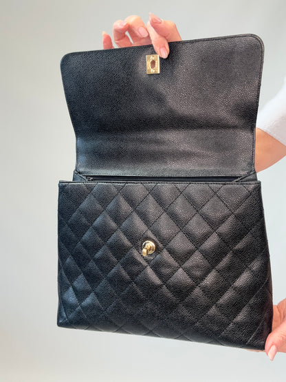 Chanel Vintage Kelly Caviar Bag -Vintage