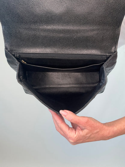 Chanel Vintage Kelly Caviar Bag -Vintage