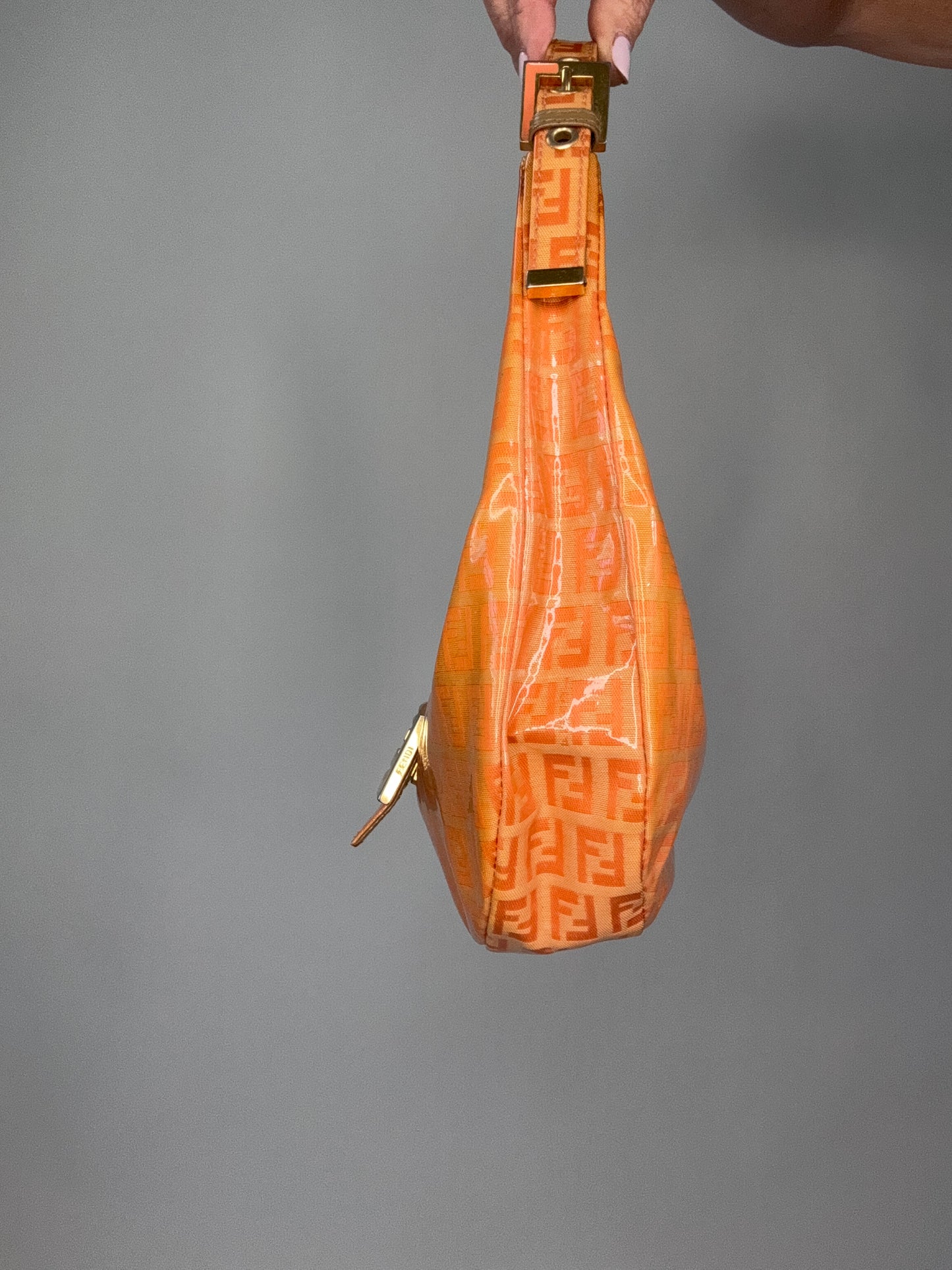 Fendi Zucchino Croissant Bag