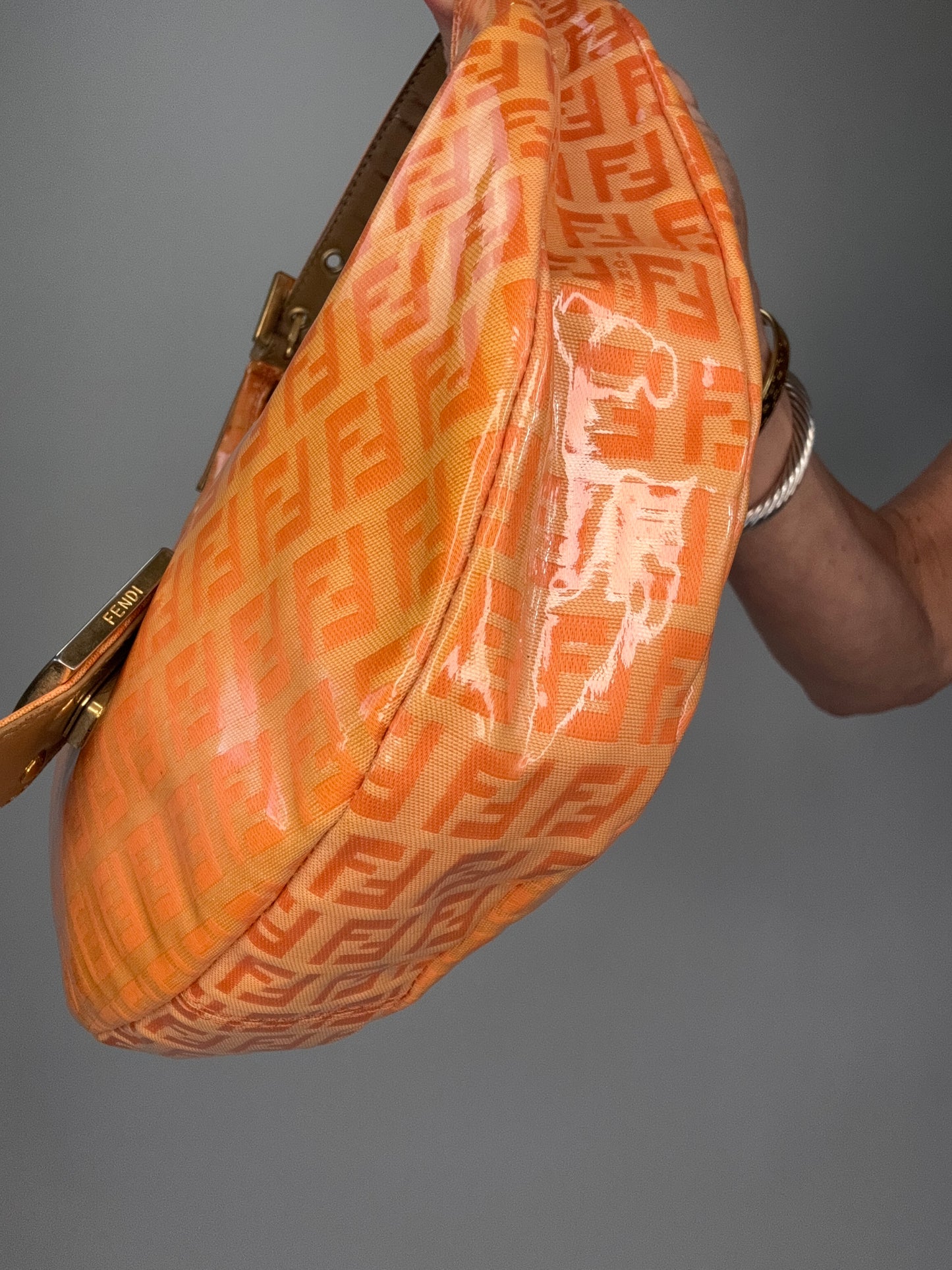 Fendi Zucchino Croissant Bag