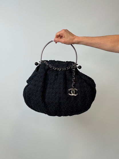 Chanel Tweed Bouclé Tote Bag