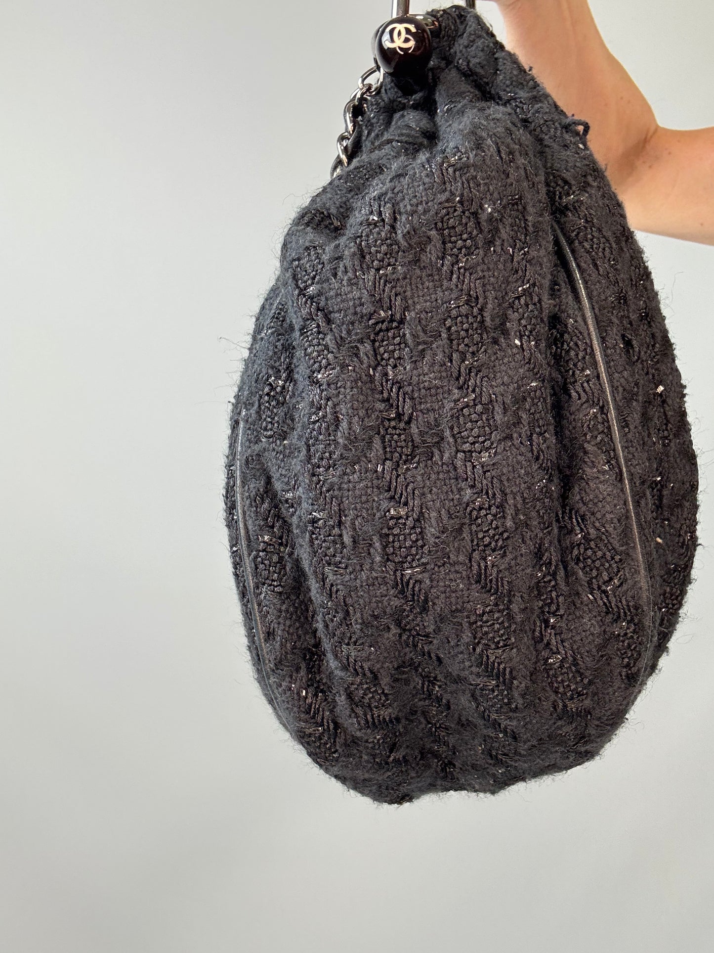 Chanel Tweed Bouclé Tote Bag