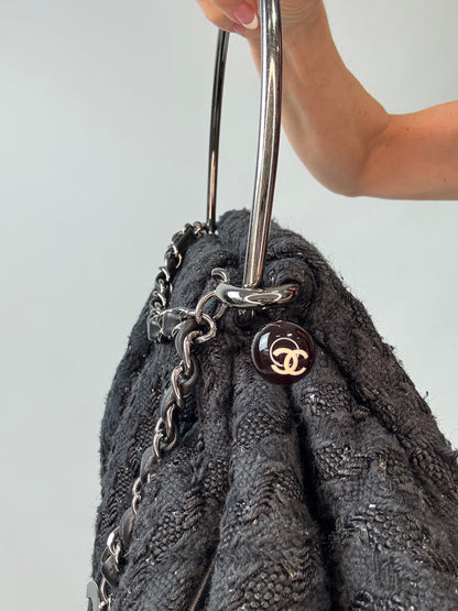 Chanel Tweed Bouclé Tote Bag
