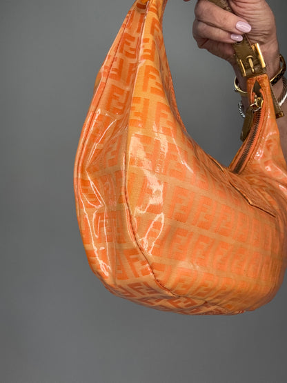 Fendi Zucchino Croissant Bag