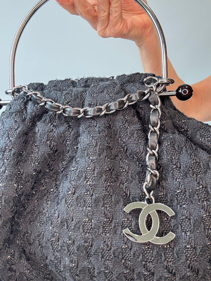 Chanel Tweed Bouclé Tote Bag