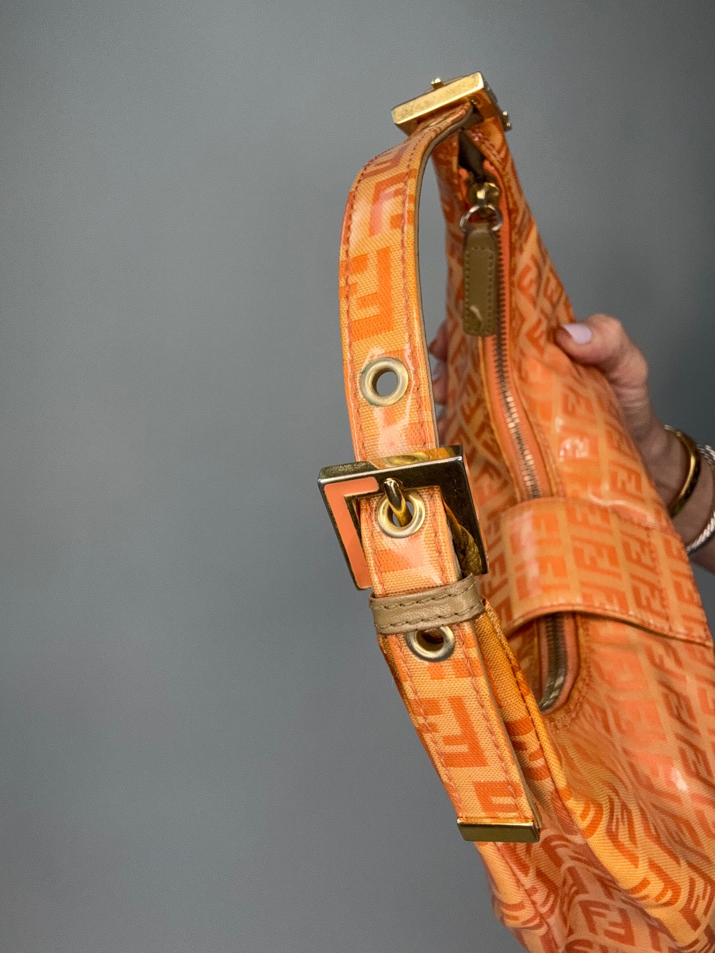 Fendi Zucchino Croissant Bag
