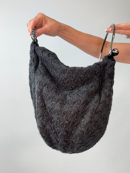 Chanel Tweed Bouclé Tote Bag