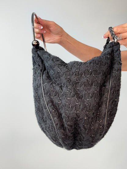 Chanel Tweed Bouclé Tote Bag