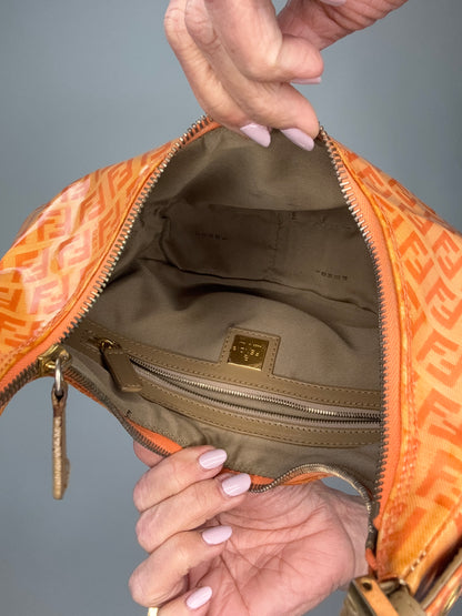 Fendi Zucchino Croissant Bag