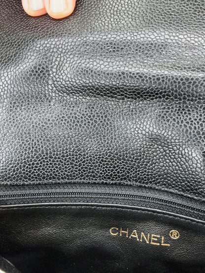 Chanel Vintage Caviar Single Flap Bag