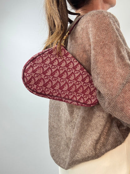 Christian Dior Diorissimo Saddle Pochette