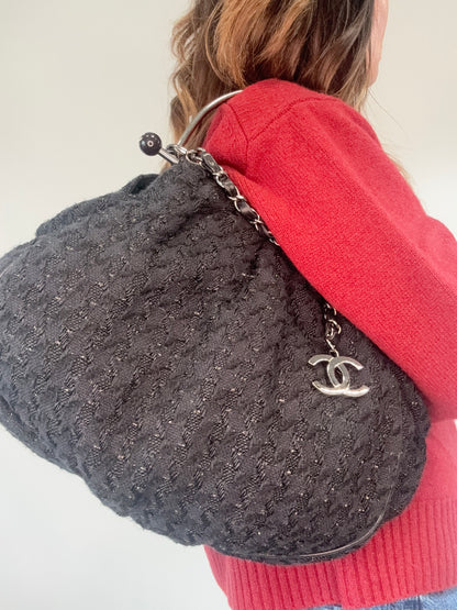 Chanel Tweed Bouclé Tote Bag