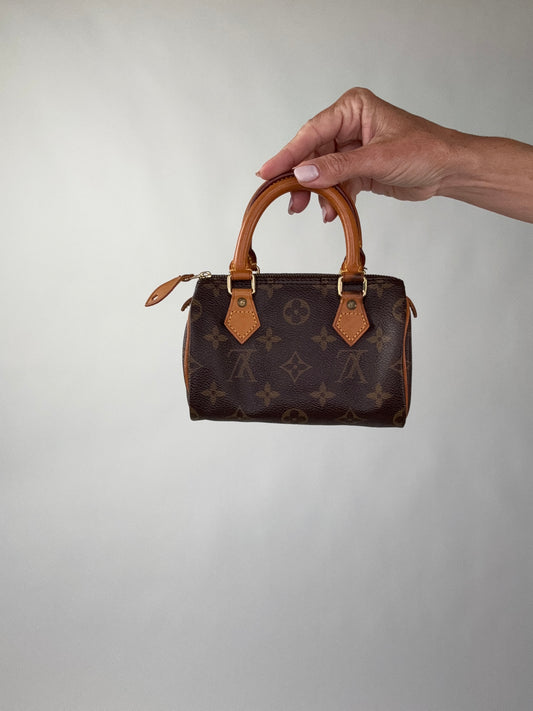 Louis Vuitton Nano Speedy Monogram Haute Luxe