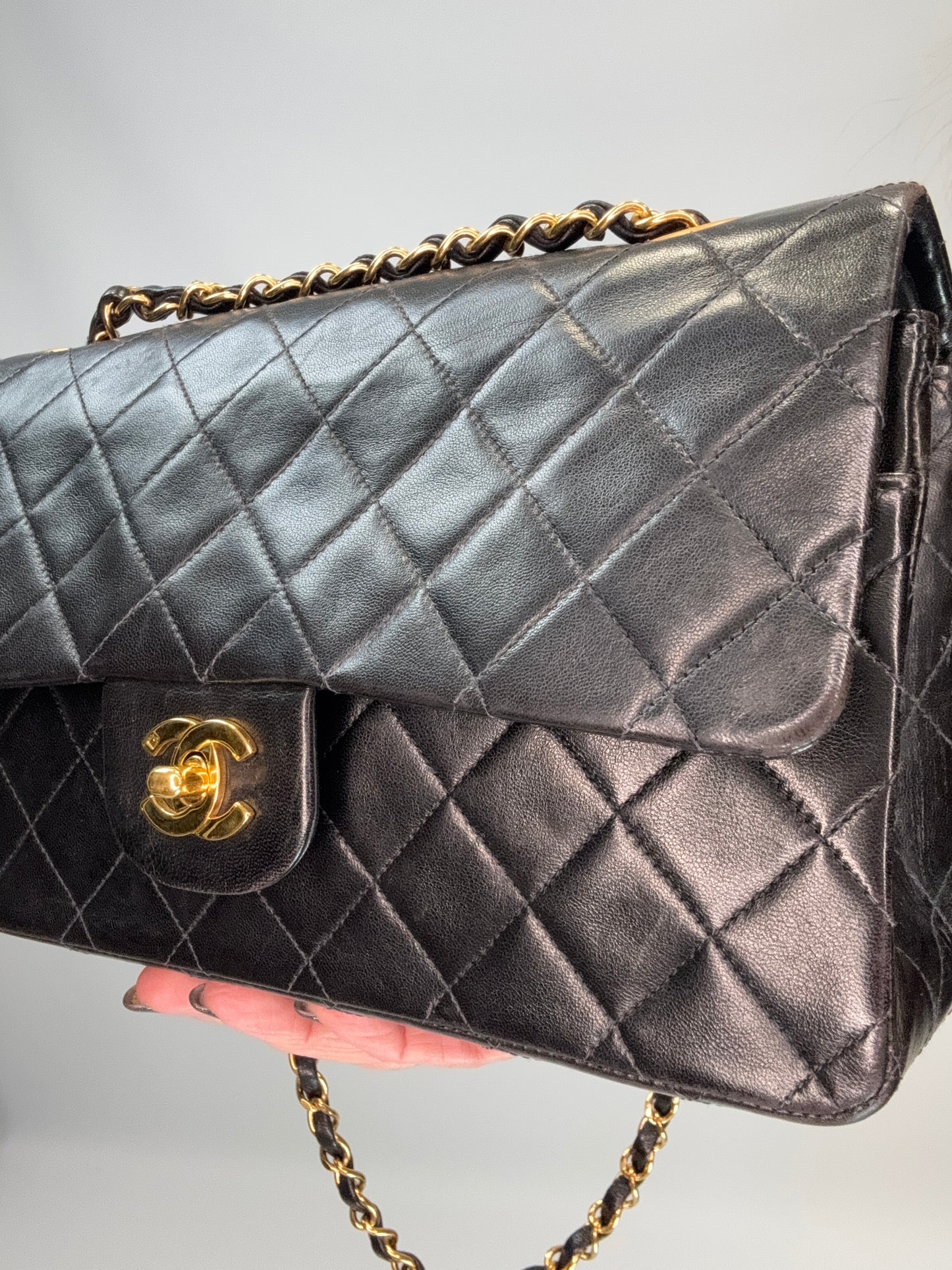 Chanel Vintage Double Flap - Black