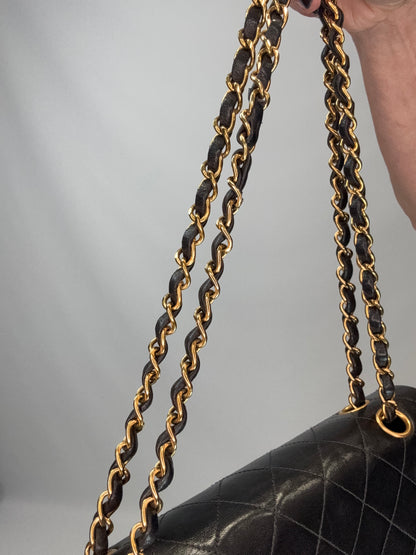Chanel Vintage Double Flap - Black