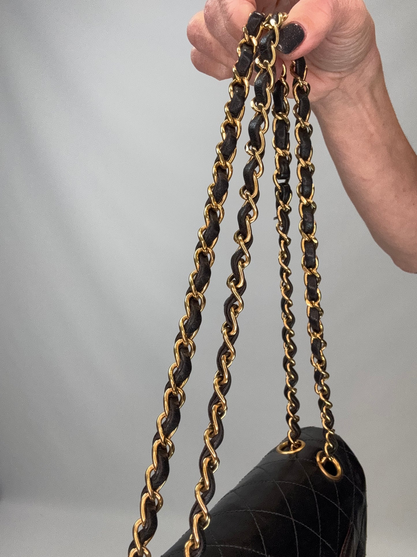 Chanel Vintage Double Flap - Black