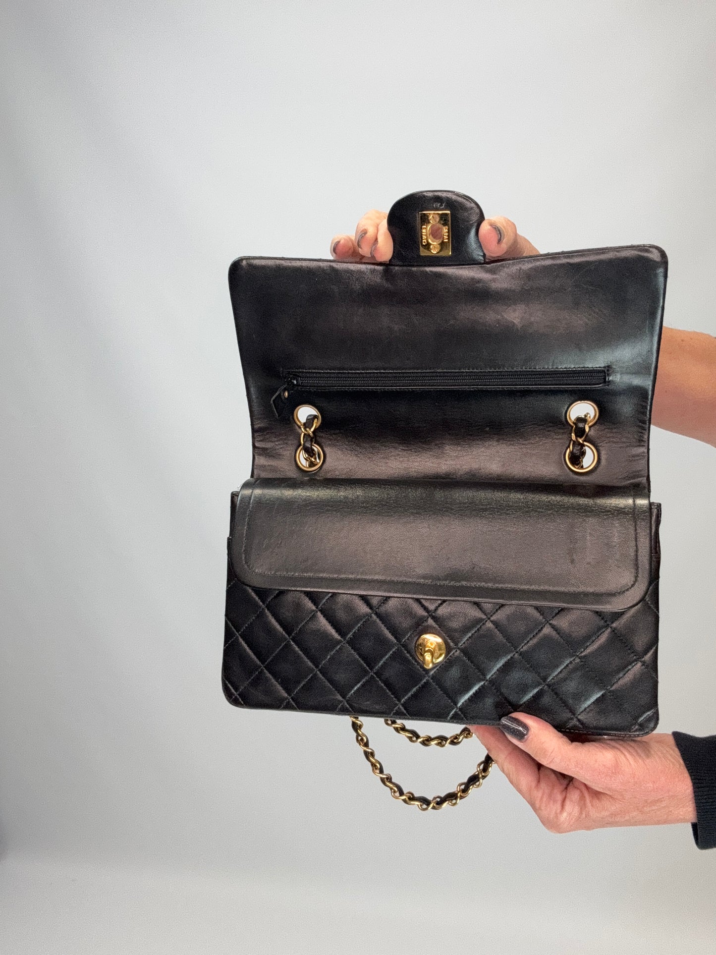 Chanel Vintage Double Flap - Black