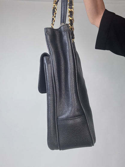 Chanel Caviar Double Sided Tote