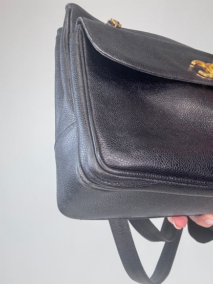 Chanel Caviar Double Sided Tote