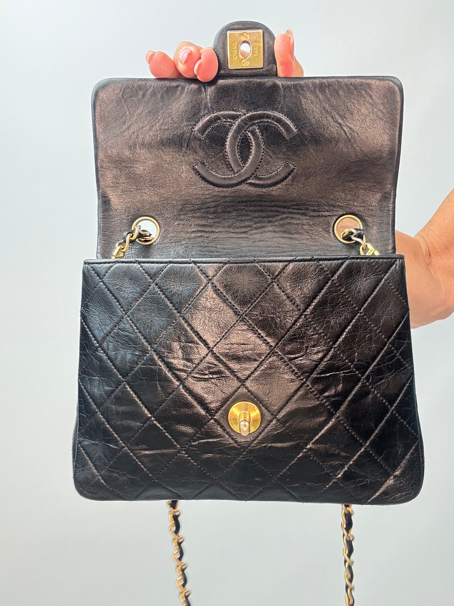 Chanel Vintage Classic Small Single Flap