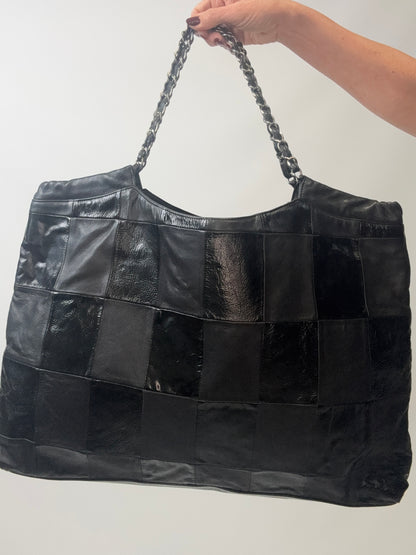 Chanel 2005–2006 Patchwork Brooklyn GST Tote-Balck