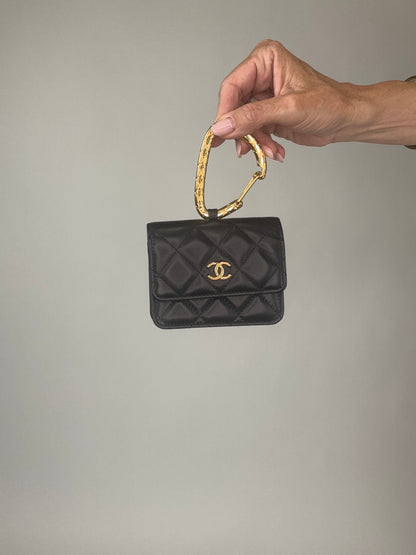Chanel Jeweled Hook CC Card Holder