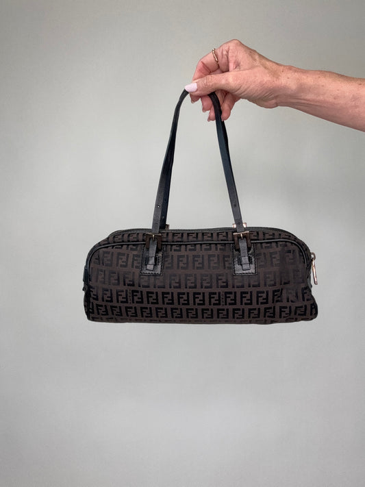 Fendi Zucchino Vintage East West Bag