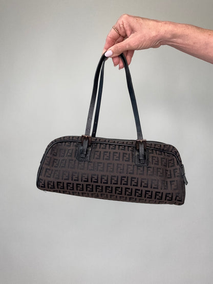 Fendi Zucchino Vintage East West Bag