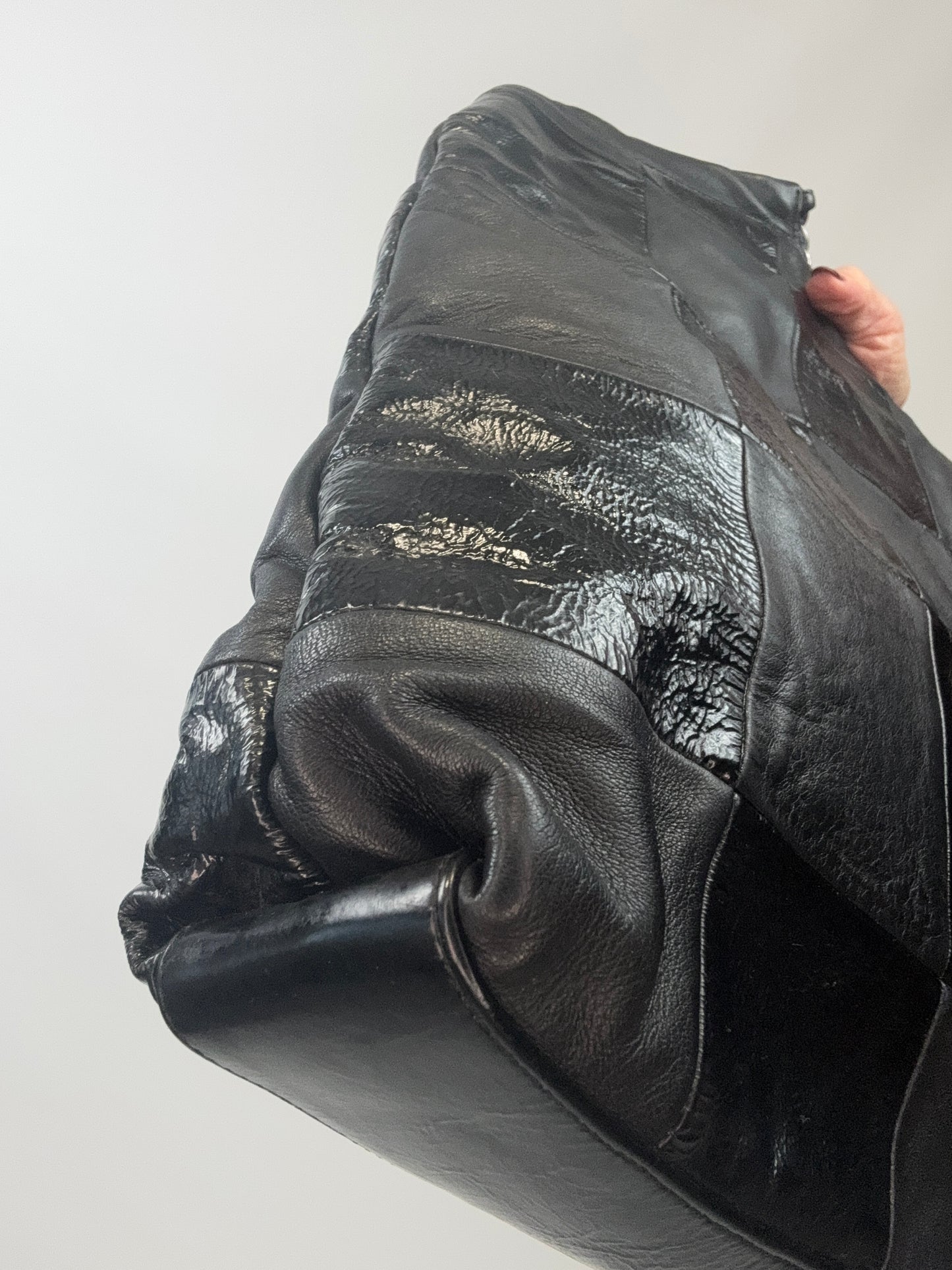 Chanel 2005–2006 Patchwork Brooklyn GST Tote-Balck