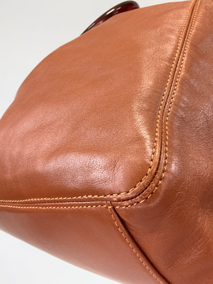 Chanel Vintage Lambskin CC Drawstring Ring Bag