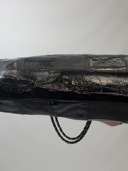 Chanel 2005–2006 Patchwork Brooklyn GST Tote-Balck