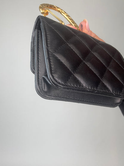 Chanel Jeweled Hook CC Card Holder