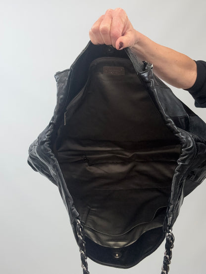 Chanel 2005–2006 Patchwork Brooklyn GST Tote-Balck