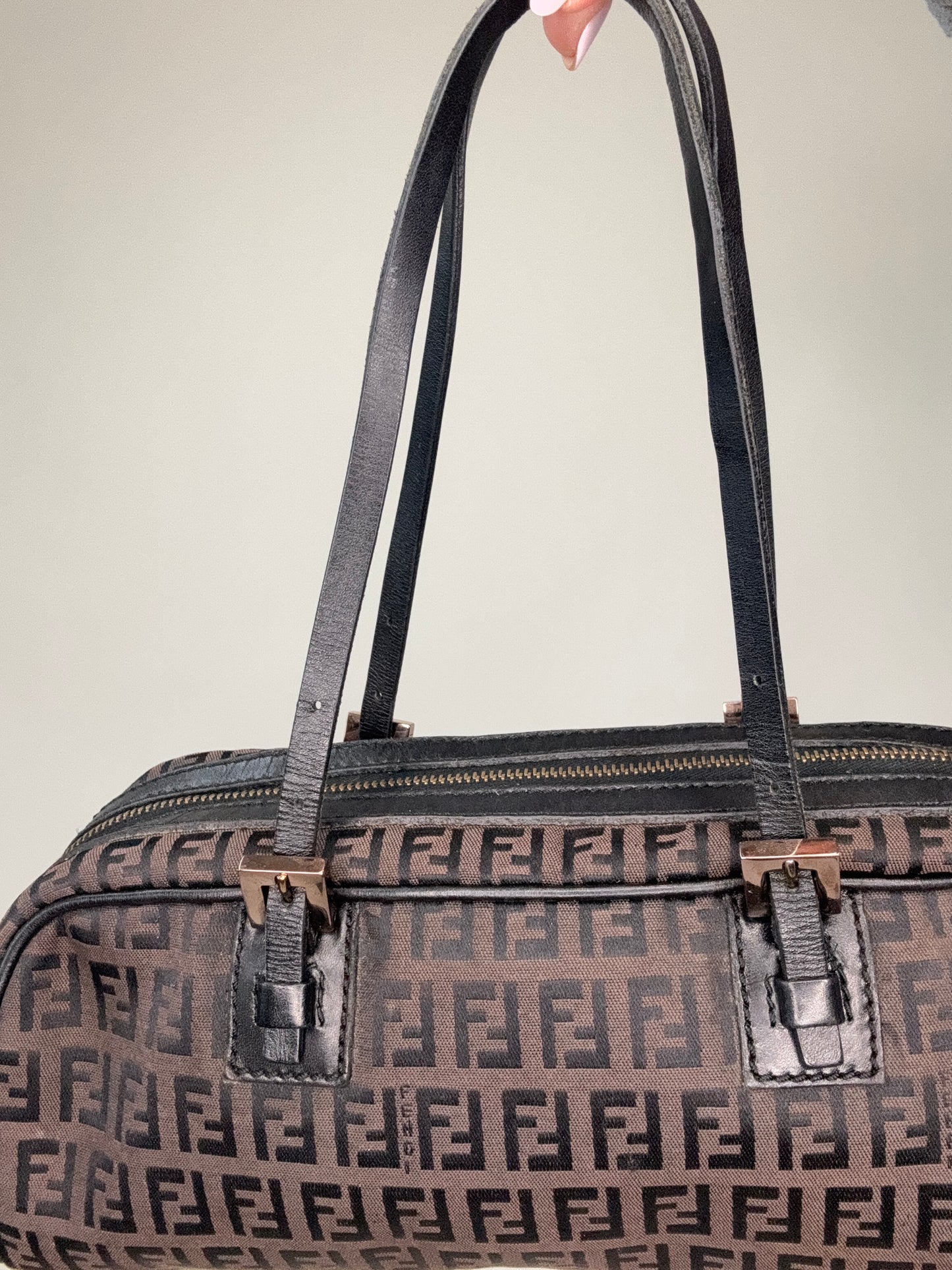 Fendi Zucchino Vintage East West Bag
