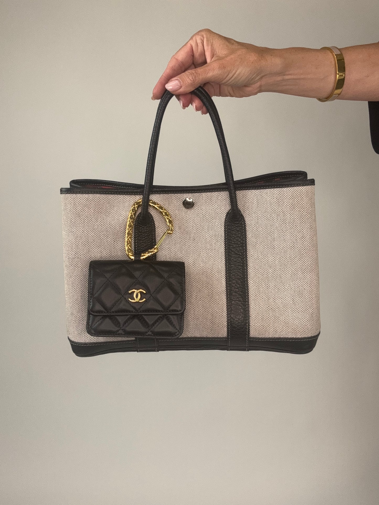 Chanel Jeweled Hook CC Card Holder