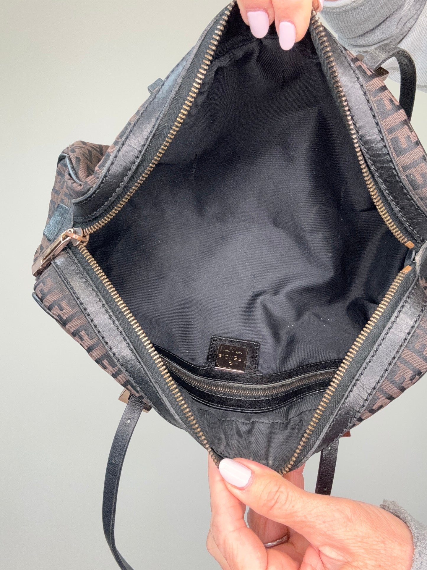 Fendi Zucchino Vintage East West Bag